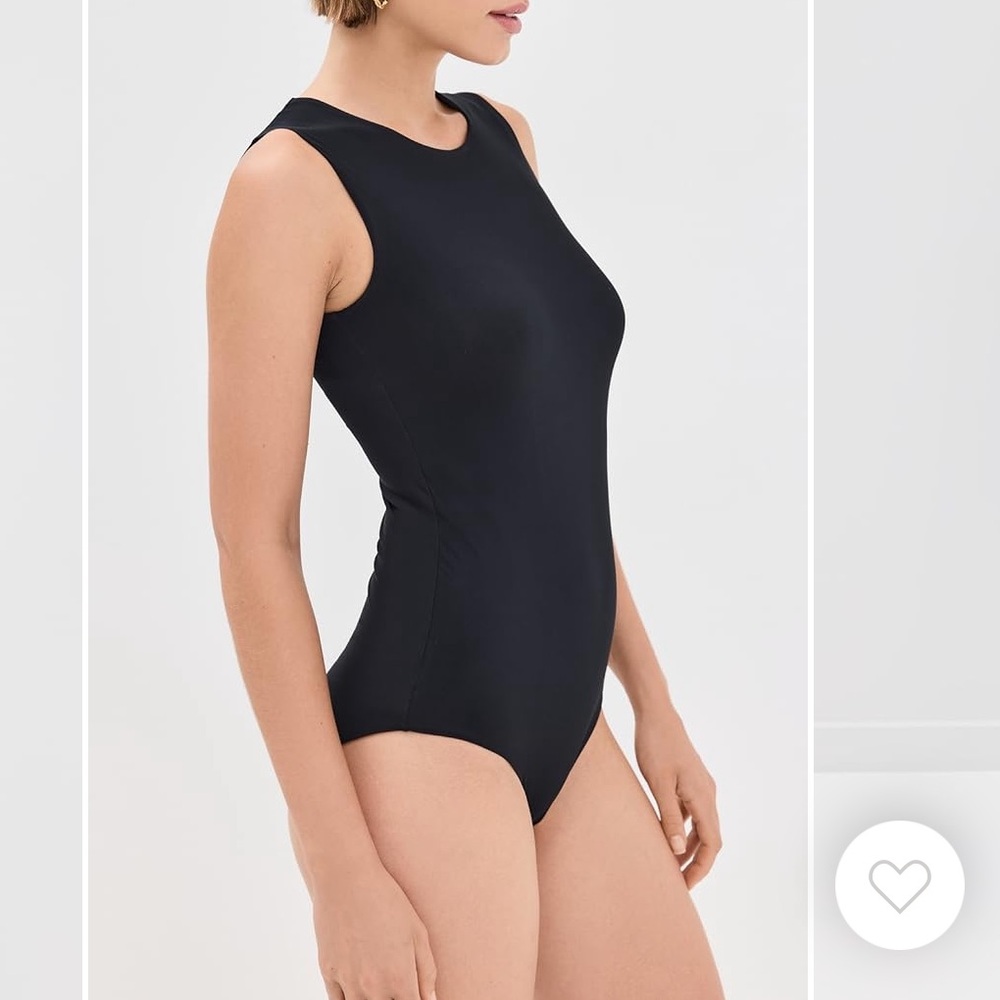 Jill Sander Bodysuit in Black NWT